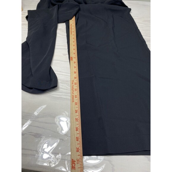 Madewell Womens Pull-On Straight Pants in Crepe Black NWT $108 Size XL - Picture 14 of 15